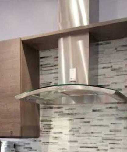 Mild Steel Modular Kitchen Chimney, Noise Lable 54 DBA