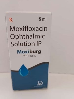 Moxifloxacin Ophthalmic Eye Drops Age Group: Suitable For All Ages