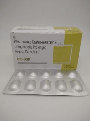 Pantoprazole And Domperidone Capsules - Effective Relief for Heartburn and Nausea, Safe and Properly Packed