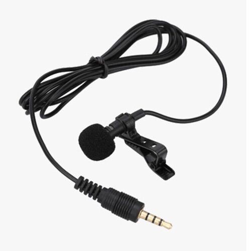 Portable Flexible Black Wired Mobile Earphons