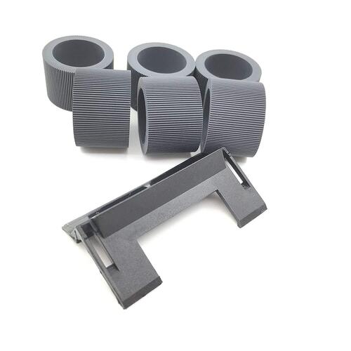 Dark Grey Round Shape Sponge Printer Pickup Roller For Industrial