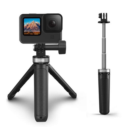 Telesin Mini Desktop Extendable Selfie Stick Tripod