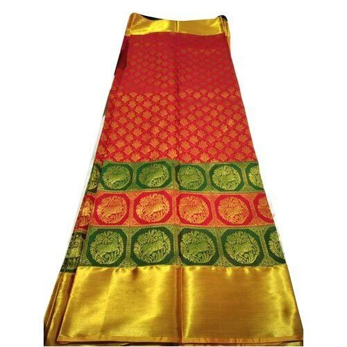 5.5 m Machine Made Kanchipuram Silk Saree