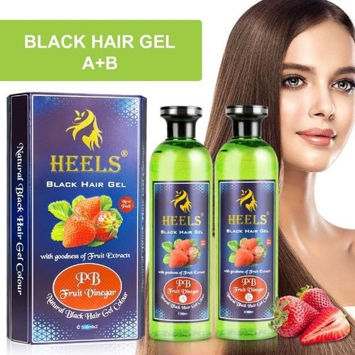 Black Hair Gel