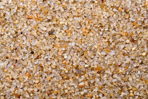 quartz sand