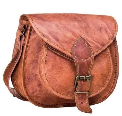 Cognac Saddle Bag - Trendy Cognac Purse - Vegan Leather Crossbody - Lulus