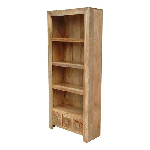 Mango Wooden Bookshelf - Gold Craft