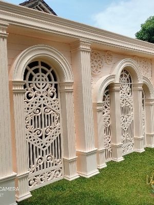 wedding decorated stages