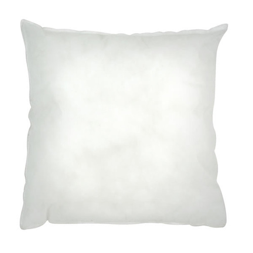 100% Polyester White Color Rectangular Shape Plain Pattern Bed Cushion