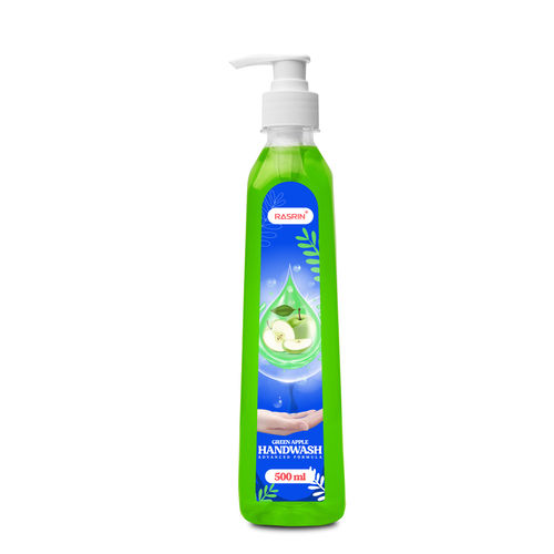 500 ML Green Apple Rasrin Liquid Hand Wash