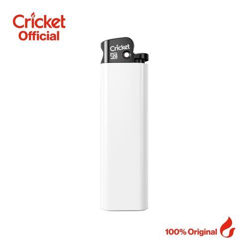 Cricket Cigarette Lighter Original Fusion White Nacked