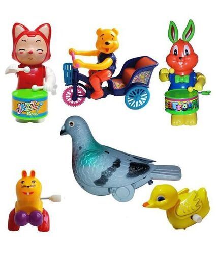 Multi-Color Plastic Toys For Kids - Durable, Lightweight | Fun Playing Experience with Safe Plastic Material