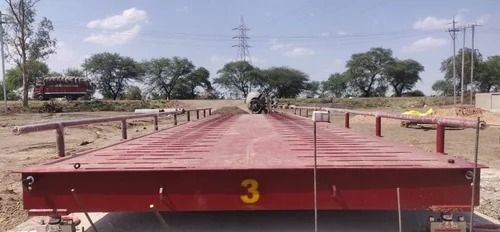 Mild Steel Dharam Kanta Computerized Weighbridge, Load Capacity 100 Ton