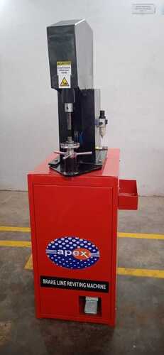 Pneumatic Brake Shoe Line Riveting Machine - Color: Red