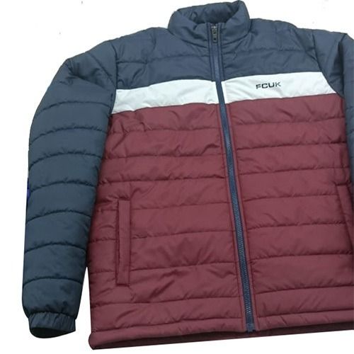 Polyester Jackets - New Long Lasting Multi-Color Winter Wear for Mens | Full Sleeves, Durable Polyester Material