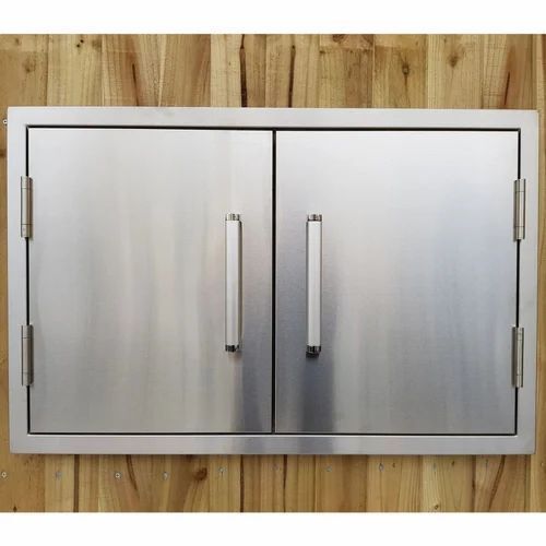 Stainless Steel Premium Design Double Access Door