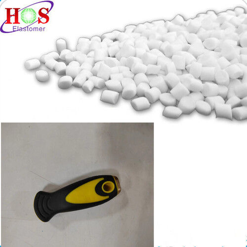 White Tpe Plastic Raw Granules For Hilt