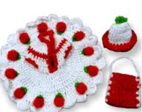 Woollen Laddu Gopal Woolen Dress Set