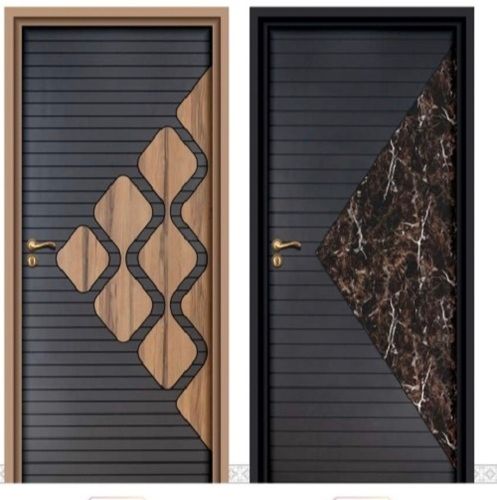 Designer Laminate Doors - Modern Single Panel Design | Versatile for Exterior, Interior, Office, Kitchen, Residential, Commercial, and Industrial Use, Available in Various Sizes and Colors