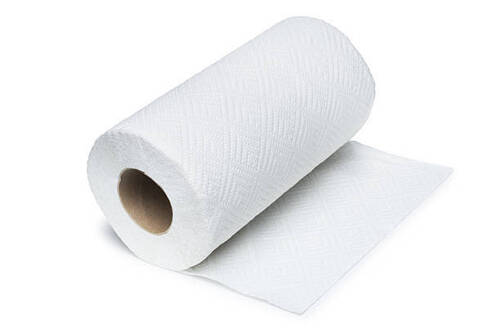 Paper Towels - Strong Lightweight Material, White | Quick Drying, Tear Resistant, Hygienic, Multipurpose