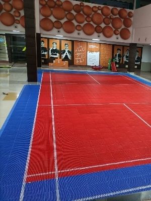 Anti-Aging Skin Friendly Badminton Court Flooring