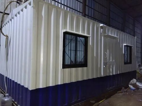 Corrosion And Rust Resistant Color Coated High Strength MS Porta Cabin