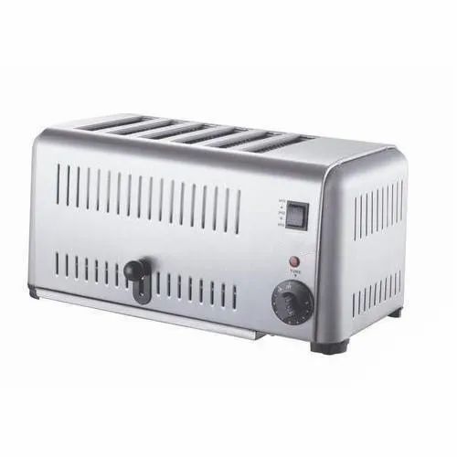 Commercial Heavy Duty 6 Slices Pop Up Toaster