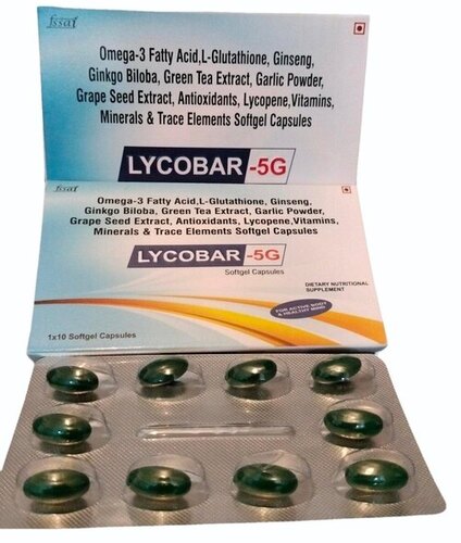 lycobar 5g omega 3 softgel capsule