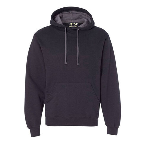 Black Mens Casual Full Sleeves Corporate Hoodies