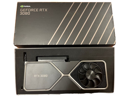   NVIDIA GeForce RTX 3080 Founders Edition 10GB GDDR6X Graphics Card