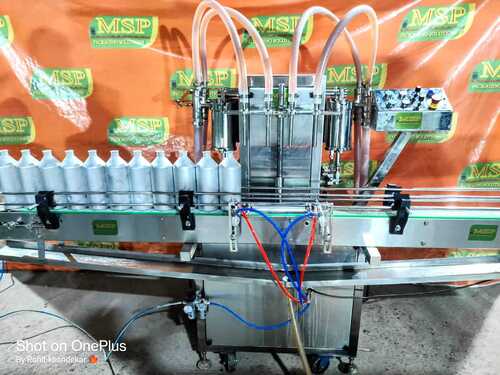 4 Head Juice Filling Machine