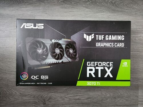 Asus GeForce RTX 3070 Ti 8GB TUF OC | Fast Ship, 1yr Warranty!