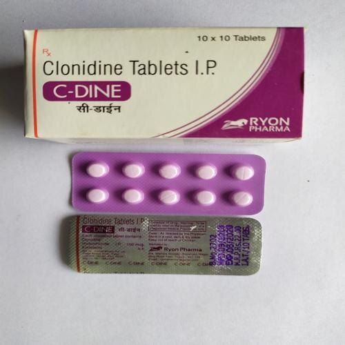 C Dine Clonidine Tablets 10x10 Tablet Pack
