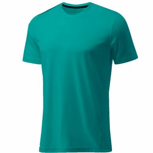 Casual Wear Round Neck Regular Fit Short Sleeve Plain Mens T-Shirt