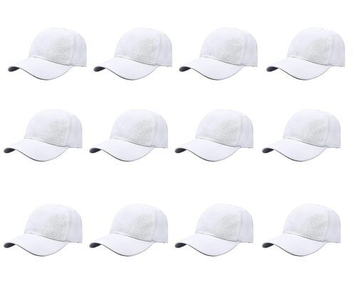 Daily Wear Free Size Lightweight Washable Plain Fabric Sports Baseball Caps