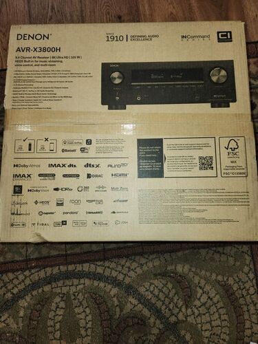 Denon AVR-X3800H 9.4-Ch Receiver