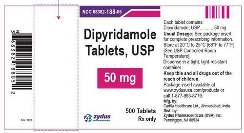 Dipyridamole 50mg Usp Tablets