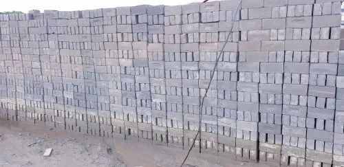 Fly-Ash Bricks - Standard Size Rectangular Gray Porosity | High Strength, Long Life, Weather and Rain Resistant, Portable