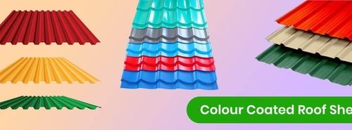 Color Coated Roofing Sheet - Rust Free, New Condition | Ideal for Residential and Commercial Use