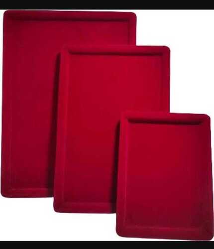 Durable Designer Jewelry Velvet Display Tray