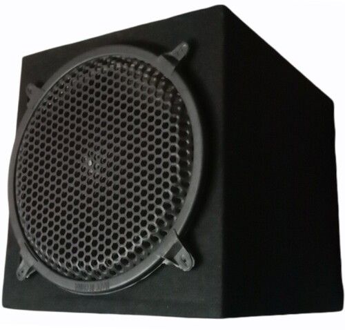 Energy Efficient High Performance Durable Bass Sound Black Speaker Cabinet