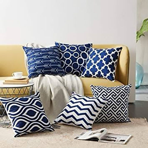 Washable Multi-Color Printed Decorative Cushion Covers