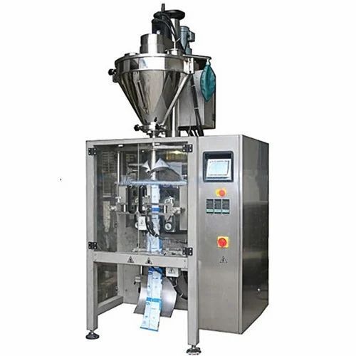 Automatic Form Fill Seal Machine - Stainless Steel, Silver Color, 220V Electric Drive | New, Automatic Automation Grade