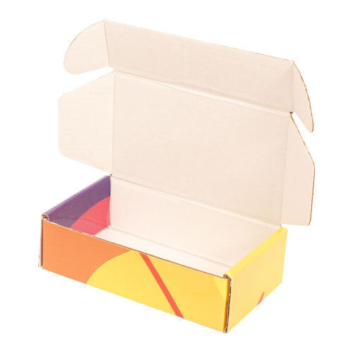 Colored Cardboard Food Packaging Box