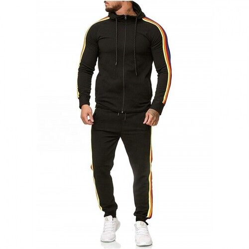 Fashionable Jogging Gym Men Track Suits Size: Large