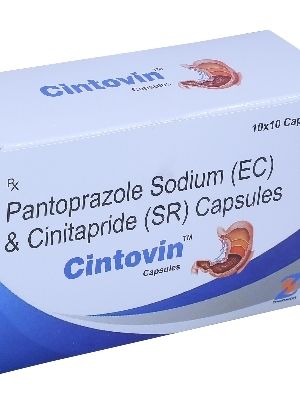 Pantoprozole Sodium And Cinitapride Sr Capsules