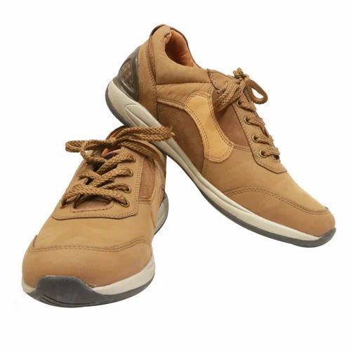 Comfortable Fit Slip Resistant Sole Lace Closure Mens Casual Walking Shoes