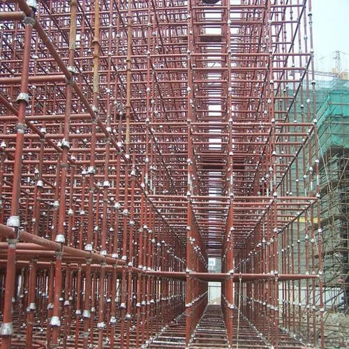 Hot Dipped Galvanized Corrosion Resistant Mild Steel Scaffoldings System For Building Construction