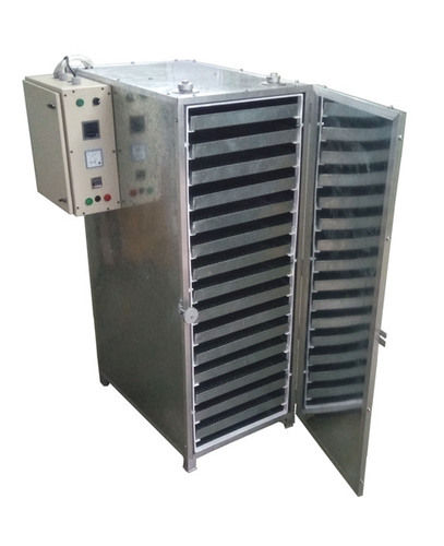 Single Phase 1350 RPM Electric Tray Dryer Machine