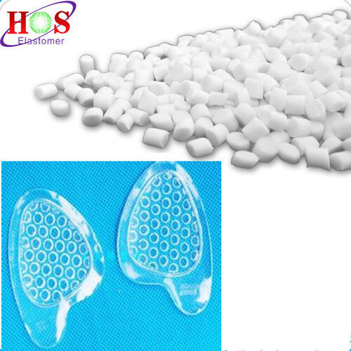 White Transparent Tpe Material For Shoes Insole